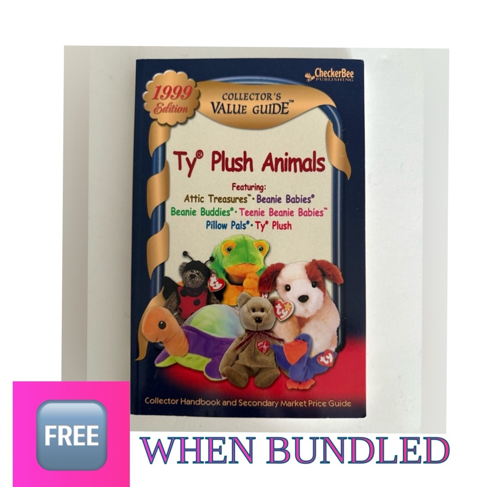🆓 Free When Bundled 1999 Collector’s Value Guide Ty Plush Animals